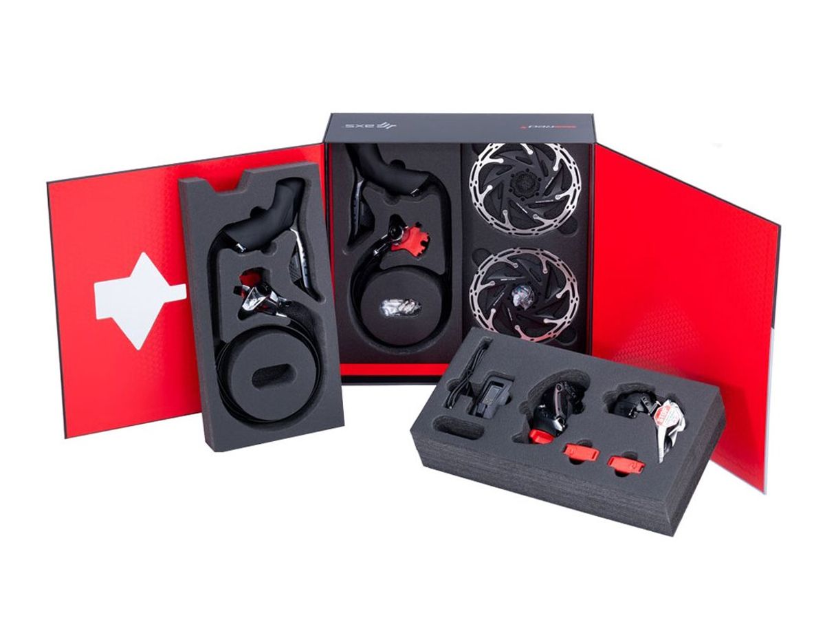 Kit Electr nico Ruta SRAM Force eTap AXS 2x12v HRD Disco