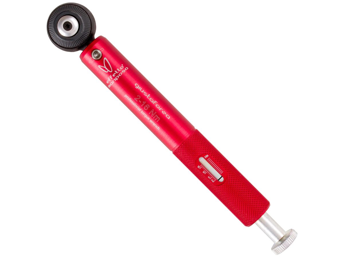 Torquimetro Effetto Mariposa Giustaforza II  Deluxe 2-16NM Con Cricket