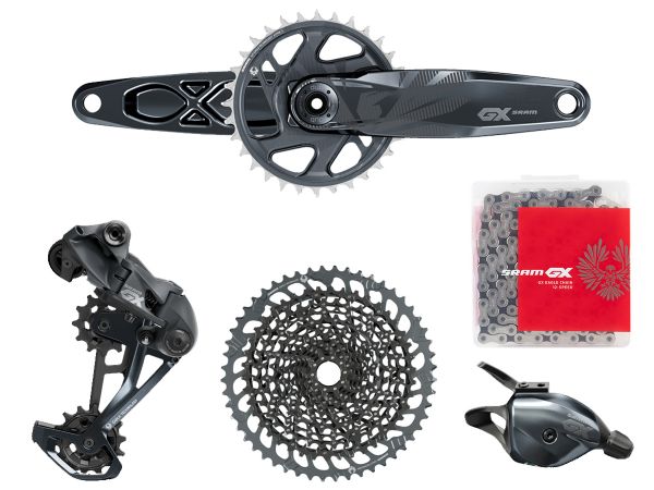 Grupo MTB SRAM GX Eagle 12v 10-52T 175mm DUB Boost 32T LN FULL