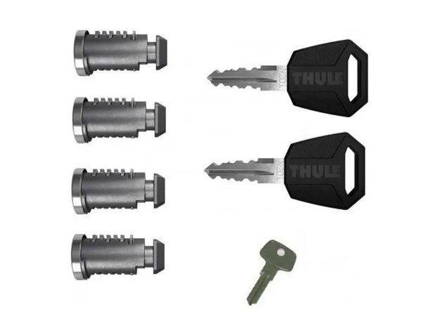 Kit llaves + tambores THULE One Key System Pack 454 (4 tambores)