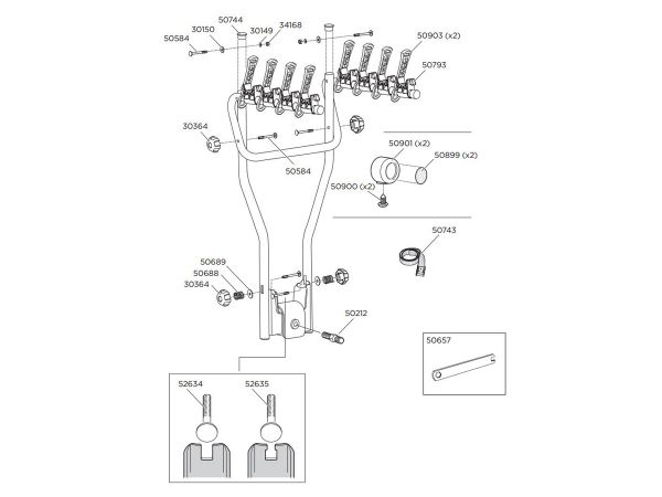 Portabicicletas bocha de trailer THULE HangOn 9708 4 bicicletas