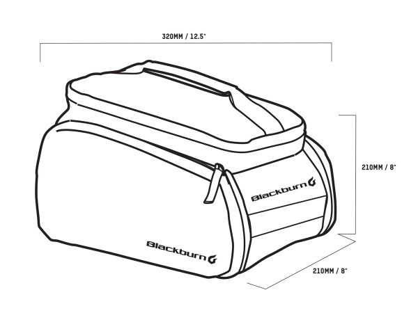 Bolso-Alforja Bicicleta Blackburn Local Trunk