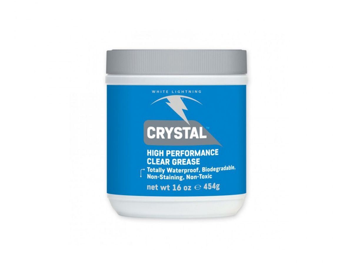 Grasa White Lightning Crystal Clear 1lb - 454 g