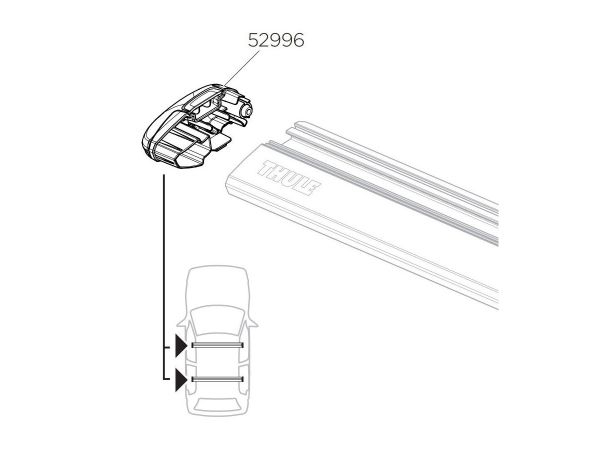 Repuesto Tapa de Barras Thule Wingbar Evo Izquierda 52996