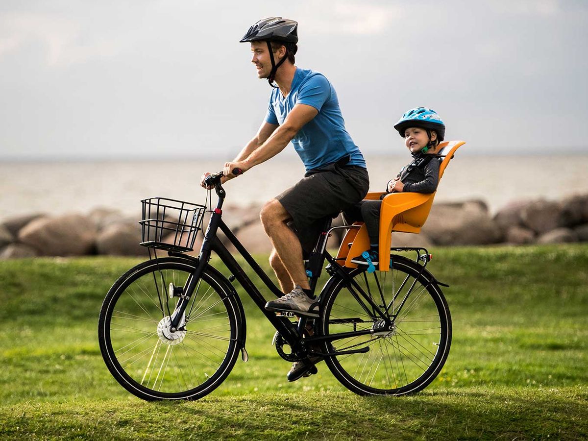 Silla Asiento Trasero Ajustable Porta Niños Para Bicicleta