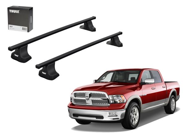 Juego Barras Thule Squarebar Evo Dodge Ram 1500-2500-3500