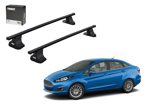 Juego Barras Thule Squarebar Evo Ford Fiesta Vi