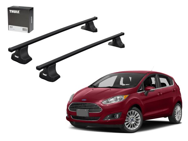 Juego Barras Thule Squarebar Evo Ford Fiesta Vi