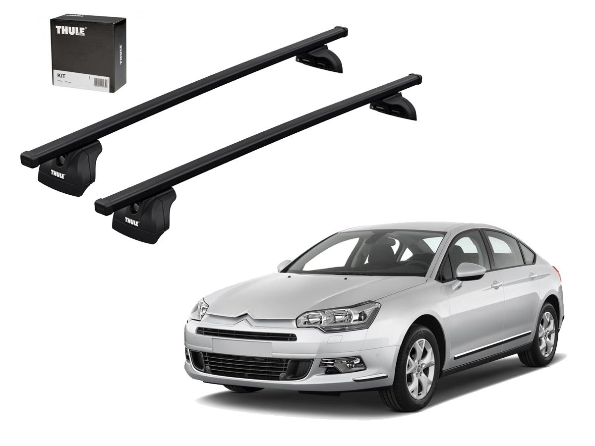 Juego Barras Thule Squarebar Evo Peugeot 207-308-407 Citroen C5-C6