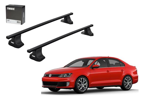 Juego Barras Thule Squarebar Evo Volkswagen Vento VI