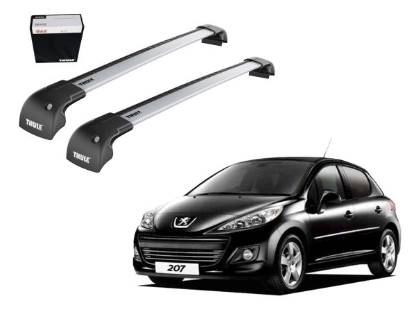 Juego Barras Thule Wingbar Edge Peugeot 207