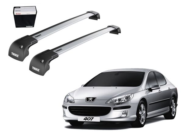 Juego Barras Thule Wingbar Edge Peugeot 407- Citroen C5