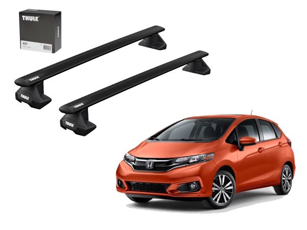 Juego Barras Thule Wingbar Evo Black Honda Fit III