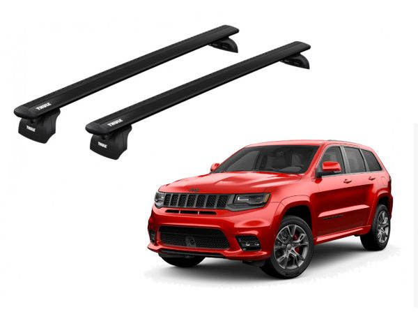 Juego Barras Thule Wingbar Evo Black Jeep Grand Cherokee