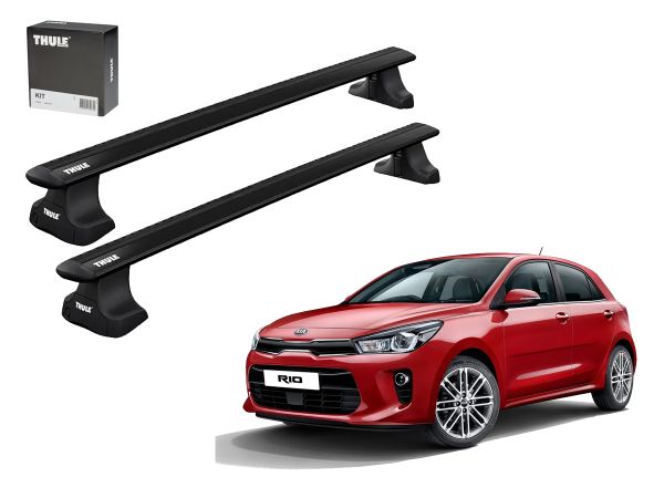 Juego Barras Thule Wingbar Evo Black Kia Rio YB