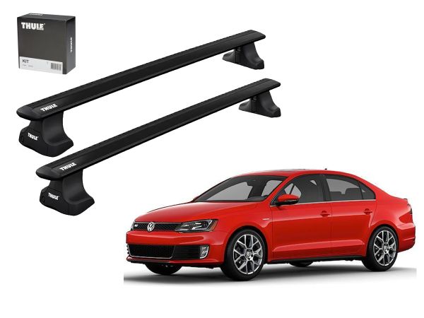 Juego Barras Thule Wingbar Evo Black Volkswagen Vento VI