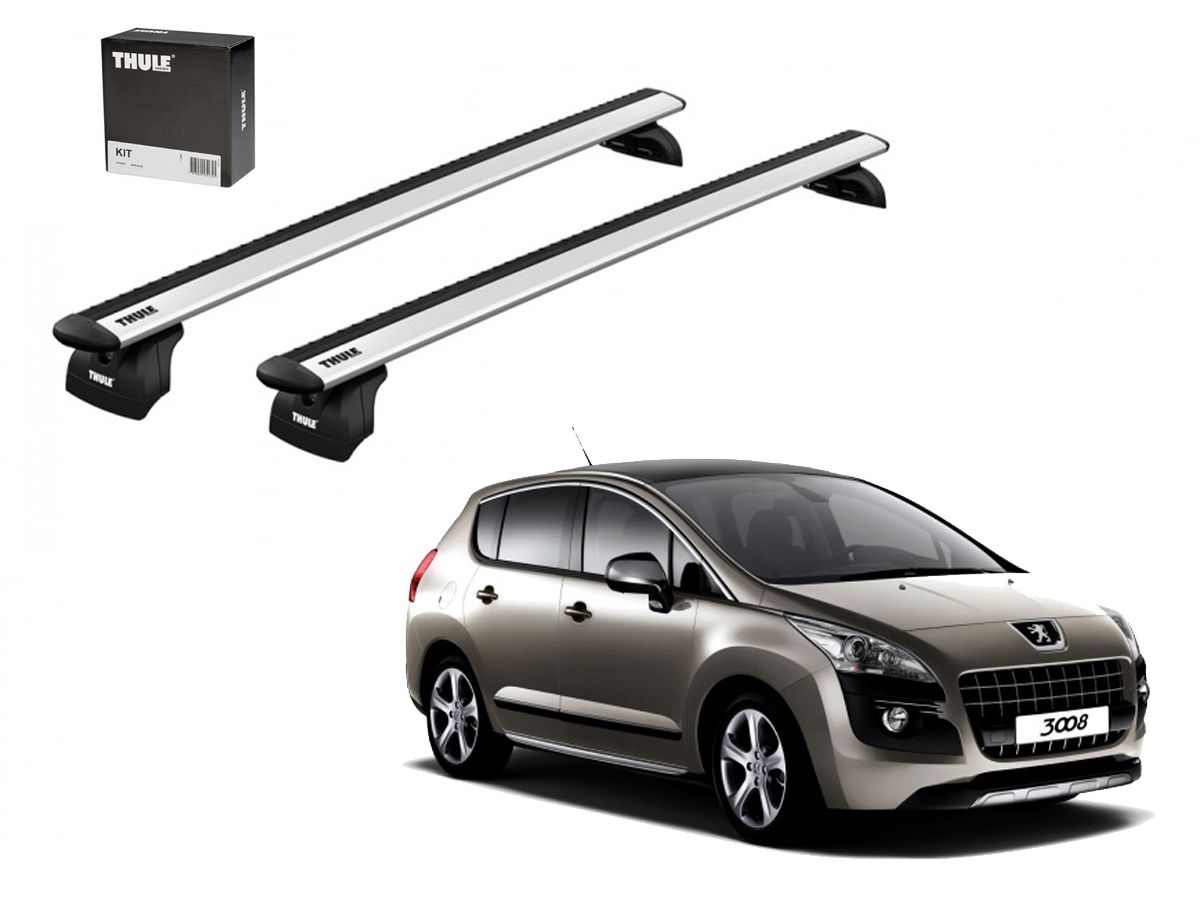 Juego Barras Thule Wingbar Evo Peugeot 3008 I - Sumitate Uruguay