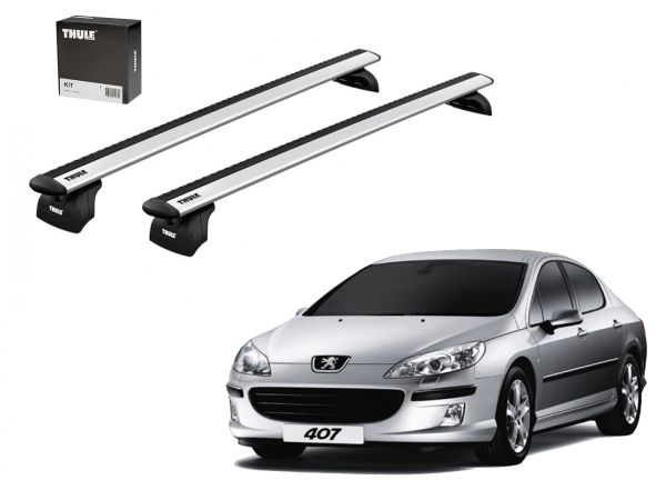 Juego de Barras Thule Wingbar Evo Peugeot 207-308-407 Citroen C5-C6