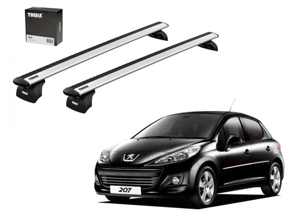 Juego de Barras Thule Wingbar Evo Peugeot 207-308-407 Citroen C5-C6