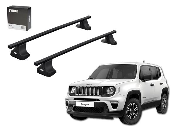 Juego Barras Thule Loadbar Jeep Renegade Techo liso