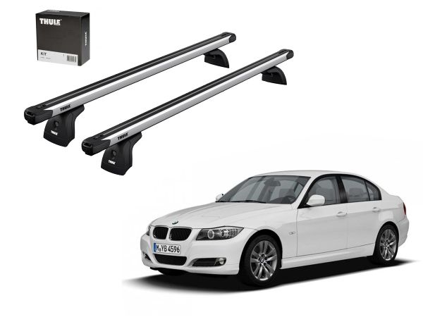 Juego Barras Thule Slidebar BMW Serie 3 E90 F30 Serie 4 F32