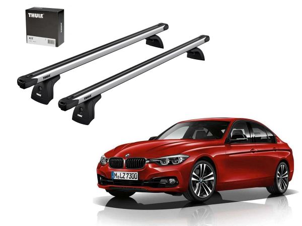 Juego Barras Thule Slidebar BMW Serie 3 E90 F30 Serie 4 F32