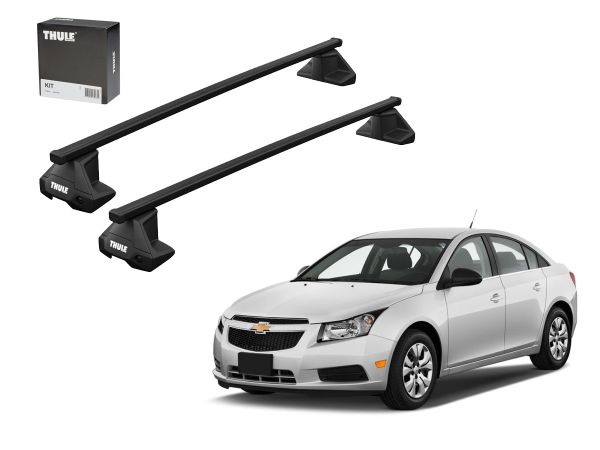 Juego Barras Thule Squarebar Evo Chevrolet Cruze