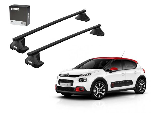 Juego Barras Thule Squarebar Evo Citroen C3 III