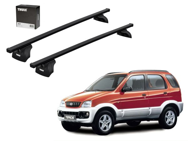 Juego Barras Thule Squarebar Evo Hyundai Santa Fe II- Daihatsu Terios