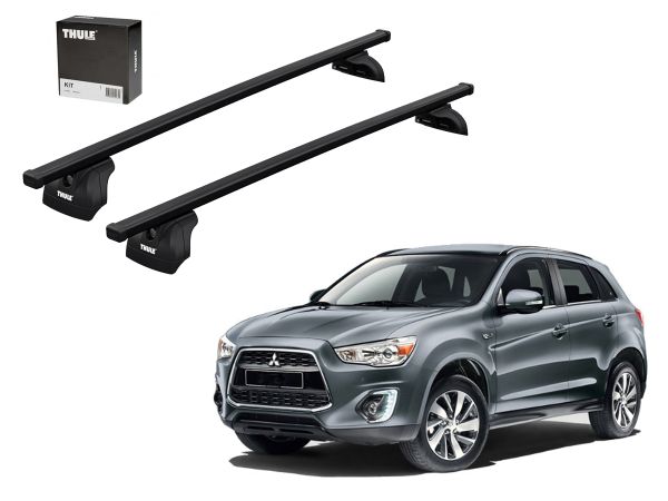 Juego Barras Thule Squarebar Evo Mitsubishi ASX