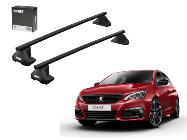 Juego Barras Thule Squarebar Evo Peugeot 308 II