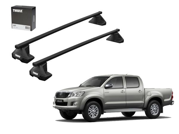 Juego Barras Thule Squarebar Evo Toyota Hilux VI