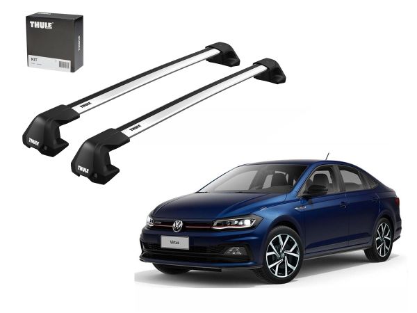 Juego Barras Thule Wingbar Edge Volkswagen Polo-Virtus