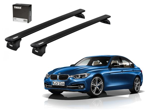 Juego Barras Thule Wingbar Evo Black BMW Serie 3 E90 F30 F32