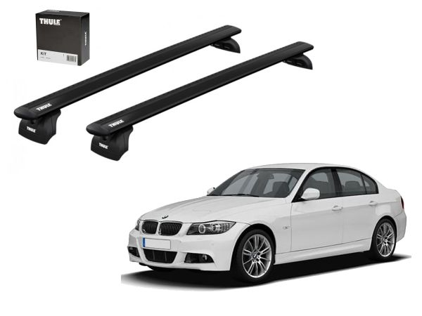 Juego Barras Thule Wingbar Evo Black BMW Serie 3 E90 F30 F32