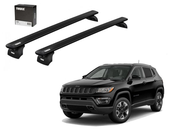 Juego Barras Thule Wingbar Evo Black Jeep Compass II