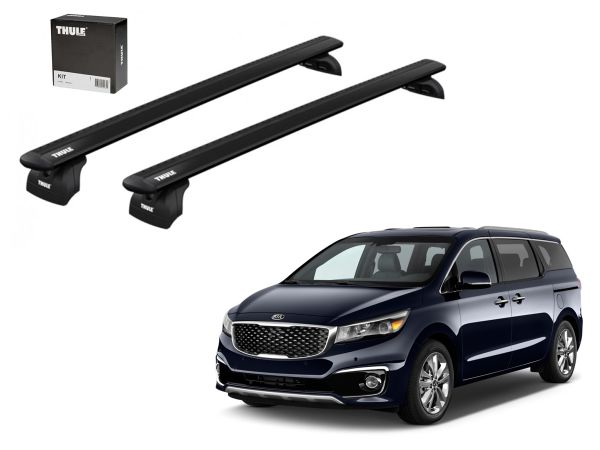 Juego Barras Thule Wingbar Evo Black Kia Carnival III