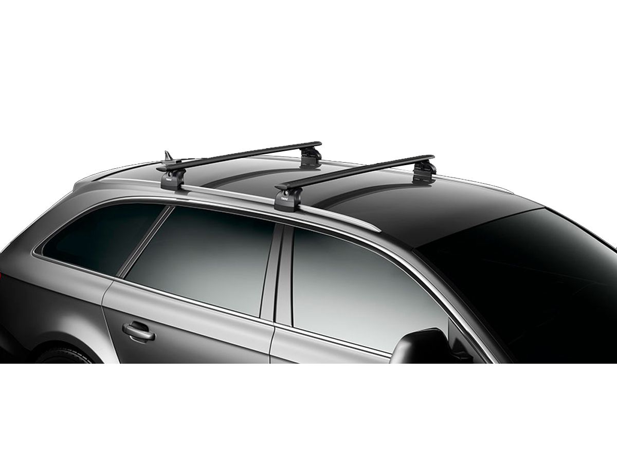 Juego Barras thule Wingbar Evo Black Kia III-Tucson-Tiggo 5 - Sumitate - Tienda online de Bicicletas y accesorios para