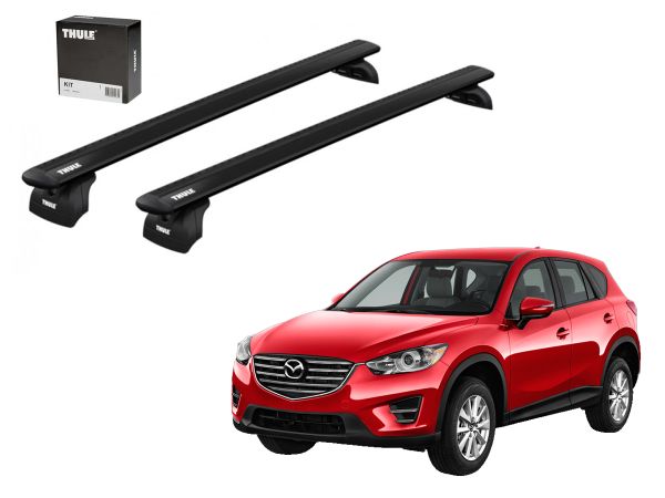 Juego Barras Thule Wingbar Evo Black Mazda CX5 KE- Ford Mondeo III