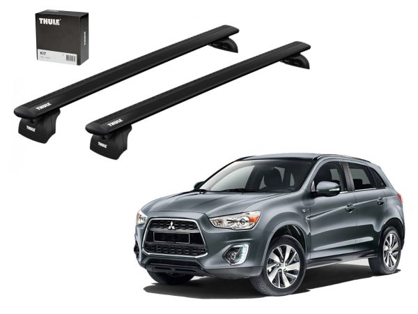 Juego Barras thule Wingbar Evo Black Mitsubishi ASX