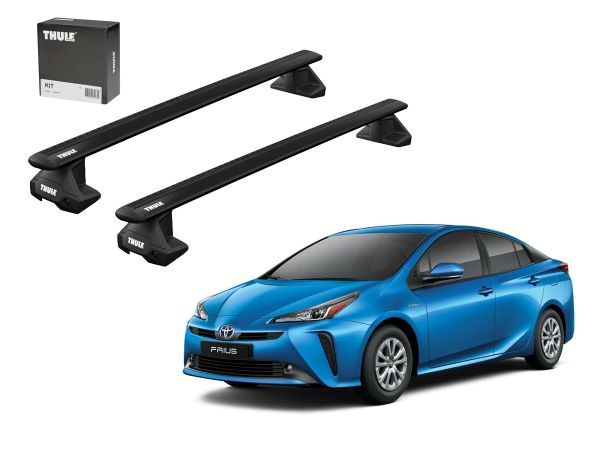 Juego Barras Thule Wingbar Evo Black Toyota Prius