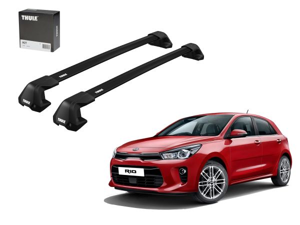 Juego Barras Thule Wingbar Evo Edge Black Kia Rio IV