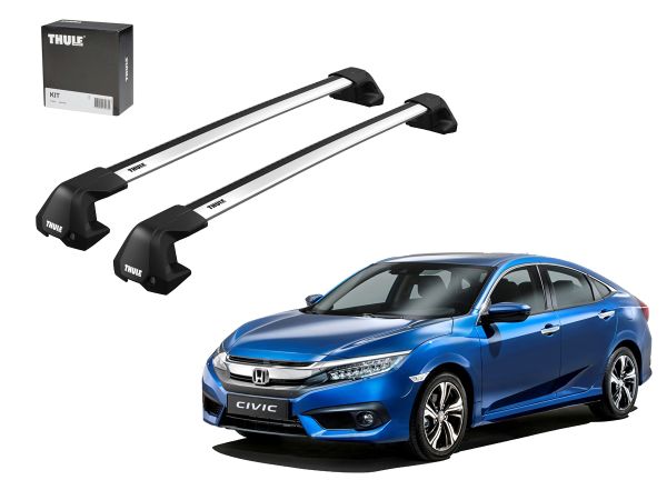 Juego Barras Thule Wingbar Evo Edge honda Civic X