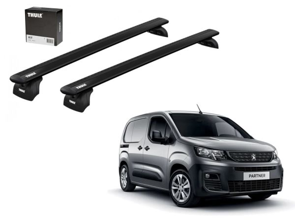 Juego Barras Thule Wingbar Evo Black Partner-Berlingo-Combo