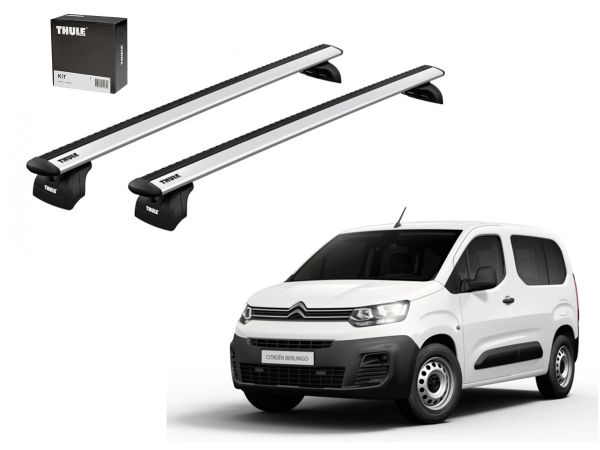 Juego Barras Thule Wingbar Evo Peugeot Partner- Citroen Berlingo- Opel Combo