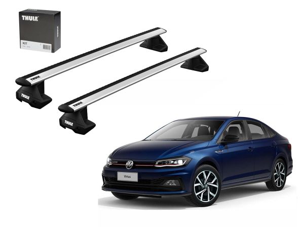 Juego Barras Thule Wingbar Evo Volkswagen Polo-Virtus