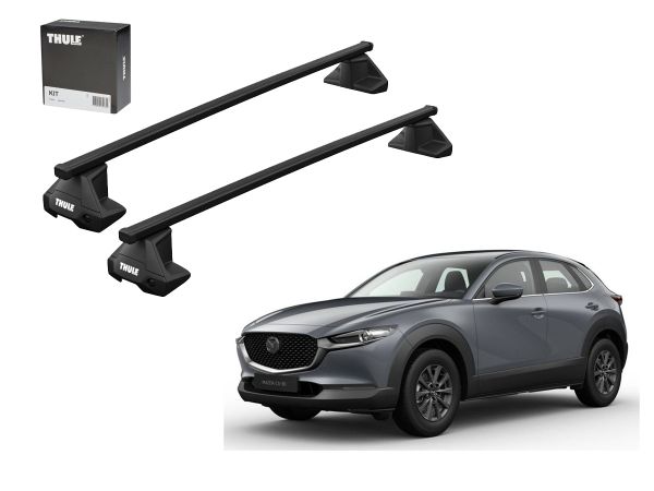 Juego Barras Thule Squarebar Evo Mazda CX30