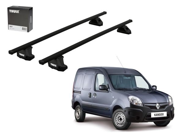 Juego Barras Thule Squarebar Evo Renault kangoo-New Kangoo