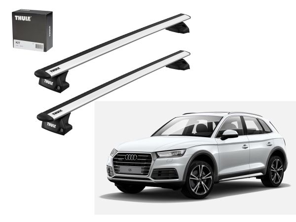 Juego Barras Thule Wingbar Evo Audi Q5 II-Q5 Sportback riel integrado