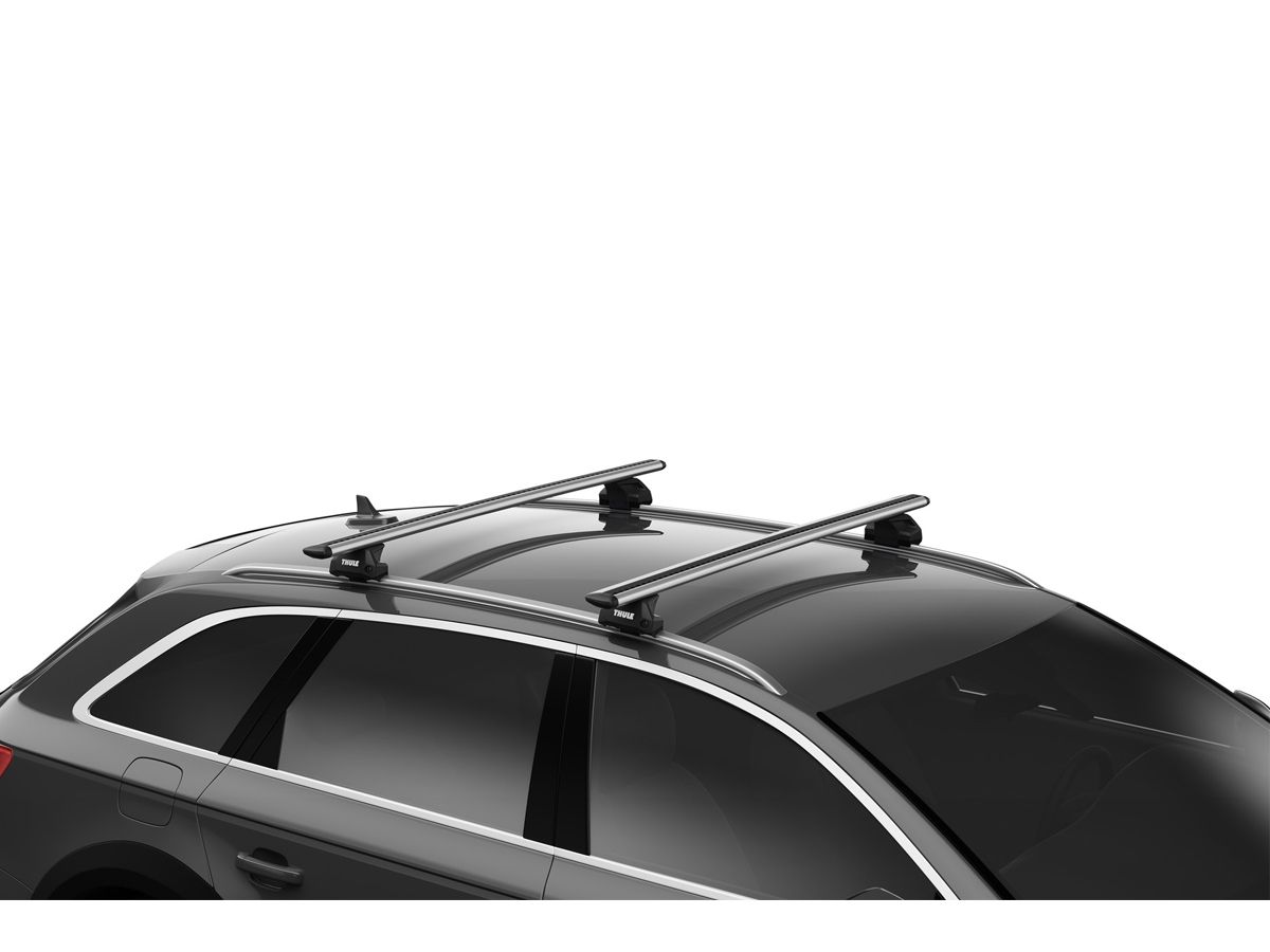 Juego Barras Thule Wingbar Evo Black Audi Q5 II-Q5 Sportback riel integrado